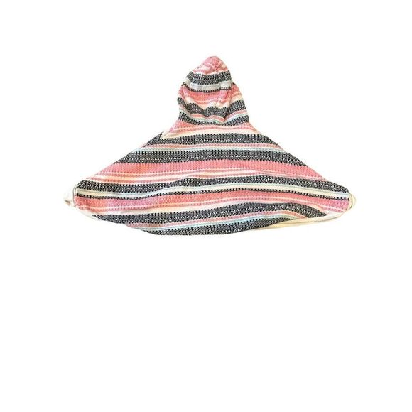 Tucker + Tate Girls’ Cotton Striped Poncho - Size 12-24 Months - Picture 4 of 7